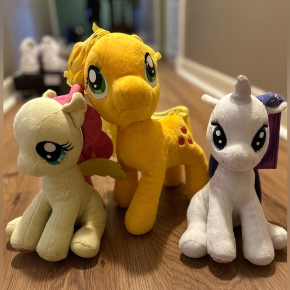 3 HASBRO MY little Pony Plushies 2014 - Picture 11 of 11